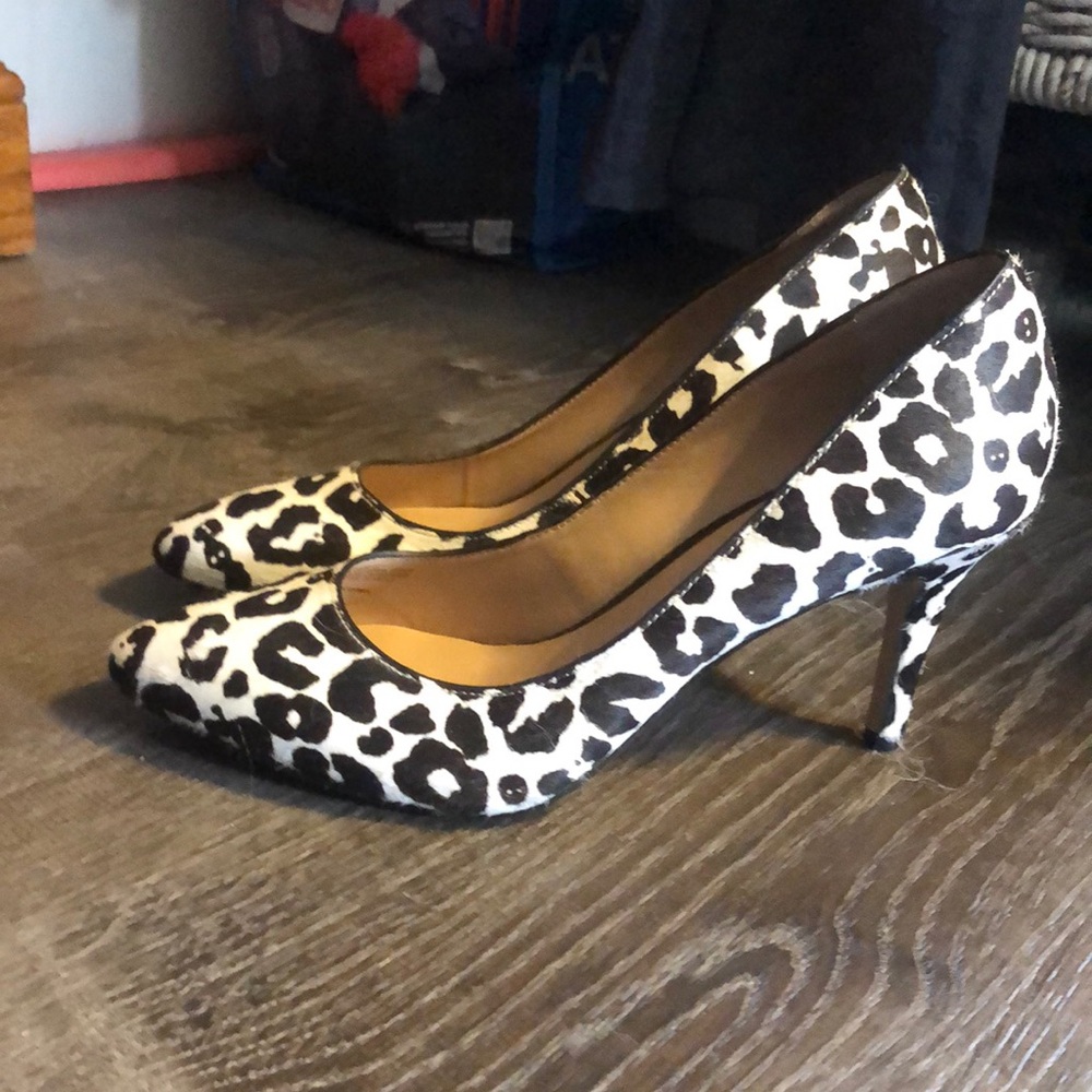 Leopard Print Women's Heels